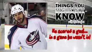 The Unbreakable NHL record: Nathan Horton scores without playing - Things You Might Not Know