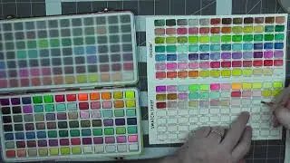 Painting a Watercolor Paint Swatch for the first time