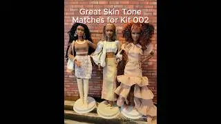 Набор Barbie Basics Neutral Kit 002: Подбирает оттенки кожи!