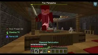 Alex's Mod Pax Penguina Boss Fight #shorts #mcreator #minecraft #alexsmod