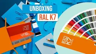 Unboxing Ral K7 Classic Shade Card | Ral K7 Brochure | RAL Paint Shade Card | RAL K7 Color Chart