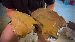 How to Make Spalls For Flintknapping! (HUGE TAB)