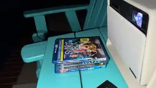XGIMI Horizon S Max 3D Setup Outdoors