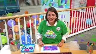 Bubble Wrap Painting