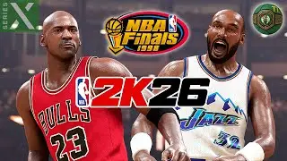 NBA 2K26 | 1998 Finals Game 6: Chicago Bulls vs Utah Jazz | NBA on NBC Jordan | Xbox Series X | 4K60