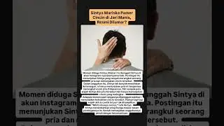 Sintya mariska pamer cincin, dilamar??? #youtubeshorts #sintyamarisca #viral #viralreels