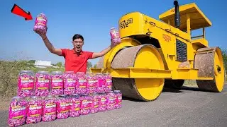 Centre Fruit Vs Road Roller - Experiment