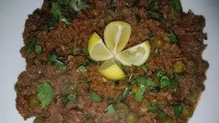 MATAR QEEMA RECIPE BY MA MANGLA