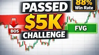 88% Win Rate Forex Strategy That Passed My $5K Challenge (Step-by-Step)#forex 