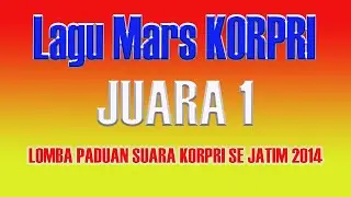 JUARA 1 LOMBA PADUAN SUARA se PROVINSI JATIM 2 tahun berturut turut #marskorpri #juara1marskorpri