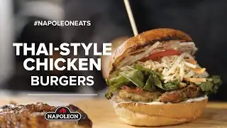 Thai-Style Chicken Burgers