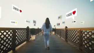 Social Media, Digital, Likes, Messages 4K