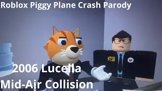 Roblox Piggy Plane Crash Parody Animation:Collided Both British Airline @BaronDude19