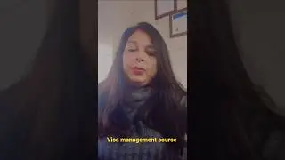 Visa management course | jobs #visa #study #jobs #visaapplication #visasuccess #onlinecoaching