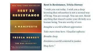 Rest Is Resistance