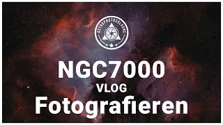 NGC7000 Nordamerika Nebel fotografieren mit Schmalbandfiltern und einer Mono Kamera. Feat. EQ6-R pro