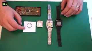 VintageDigitalWatches - Ep 29 -  Seiko Memo Diary transmission repair