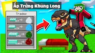 MINECRAFT BEDWARS, NHƯNG ẤP TRỨNG KHỦNG LONG ĐƯỢC ĐỒ SIÊU VIP TROLL NOOB TEAM *SỞ HỮU GIÁP HACKER
