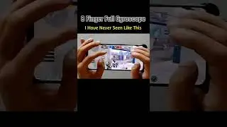 1M Views !! Pubg Mobile 8 Finger Claw 🔥😱😱😱 #shorts #youtubeshorts #pubg