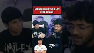 Sensei Reveal Why Left RNTX Lineup 😳 Troll Godlike 😱 #godlike #bgmi #esports #sensei #gaming