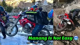 Winter Manang Ride (Day 2) / Deadliest Roads of Manang / Motovlog