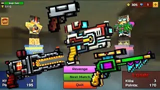 Pixel Gun 3D - [New Duels] Thunderer, Adamant Revolver, Royal Revolver, Pixel Gun Review