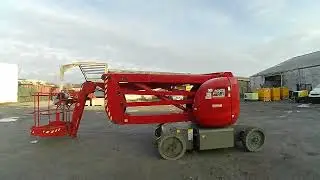 NACELLE ARTICULEE AUTOMOTRICE ELECTRIQUE 14.6M - MANITOU DE 2014 150 AETJ COMPACT 2014 Mercier & Cie