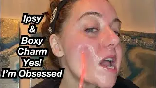 LIVE! Unboxing My IPSY Bag + BoxyCharm | Testing SkinMedica Radiance Collection at My Spa!