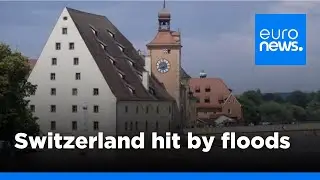 Switzerland hit by floods as residents and tourists on high alert | euronews 🇬🇧