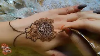Trending Beautiful Mandala and Fingers Mehndi Design | Step by Step Tutorial | Henna Fever