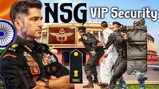 NSG Commando in VIP Security | Training & Techniques
