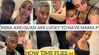 Мама Пи всегда рядом со своими детьми #teamrissandquan #rissaandquan #rissamdquan