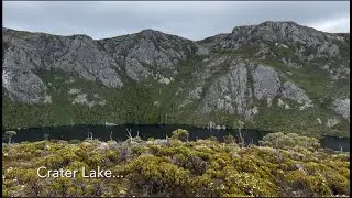 Cradle Mountain, Tasmania - Dove Lake Lookout - Surroundings. Phone clips from Dec 2022.