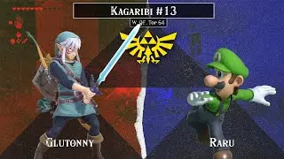 KAGARIBI #13 | Glutonny (Link) Vs. Raru (Luigi) - Winner's Qualifiers, Top 64