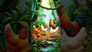 🌳🐔 #JungleStory #BraveMan #LifeSaver #VillageTale