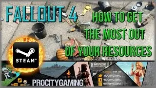 FALLOUT 4 - How to Get The Most Out of Your Resources - JUNK