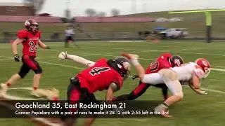 Goochland football beats East Rockingham 2018