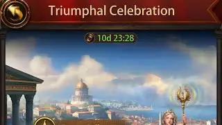 Evony Kings New Event Triumphal Celebration with both event Consuming RSS and Consuming Speed up