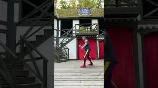 Cracking a giant chain whip