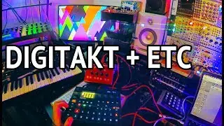 Digitakt + Critter and Guitari ETC Video Synth