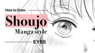 How to draw Shoujo Manga Style Eyes | Clip Studio Paint