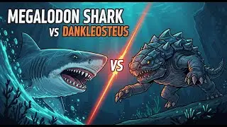 the colossal clash begins megalodon shark vs dunkleosteus part 1 the awakening of the ancient predat