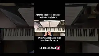 Curso de piano. Clase No. 1 conoce los tonos en el teclado #piano #musica #tutorial