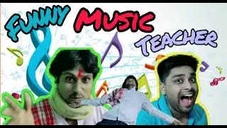 Funny music teacher