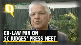 Former Law Minister Ashwani Kumar Reacts To Unprecedented SC Judges' Press Meet