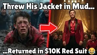 Bullies Threw His Jacket in Mud for Being Poor&hellip; 15 Years Later He Returned in $10,000 Red Sui