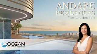 Touring ANDARE RESIDENCES | NEWEST LUXURY BUILDING coming to Las Olas in Fort Lauderdale, Florida