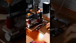 Leather Embossing Machine 180&deg;C Heat Press for Synthetic and Genuine Leather