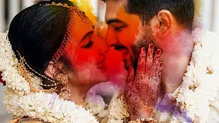 A canvas full of colourful memories || Meenakshy + Karthik ||