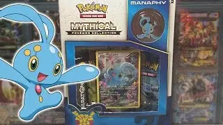 Opening a Manaphy Mythical Pokemon Collection Box!!